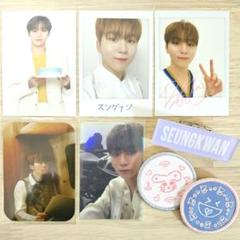 セブチ スングァン アクリル スティック ワッペン セット SEUNGKWAN ワッペンバッジ & マルチストラップセット - メルカリ