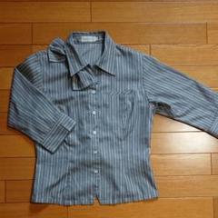 ☆専用出品☆enjoy 事務服七分袖リボン付きシャツ