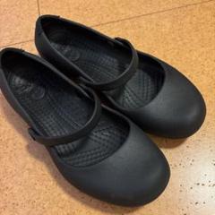 1702　クロックス　crocs　アリスワーク　ブラック　24　極美品 大人気】Crocs クロックス 24 ブラック アリスワーク メリー