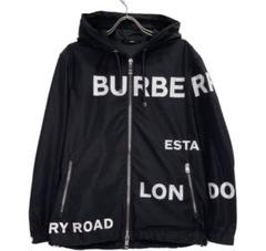 バーバリー　Burberry ホースフェリー　ナイロン　パーカー　Mサイズ BURBERRY バーバリー ホースフェリープリント プルオーバー