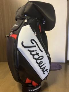 ⭐︎極美品★タイトリストTitleistキャディバックツアーモデル⭐︎フードカバー付 ツアー キャディバッグ(【男性】キャディバッグ)|TITLEIST