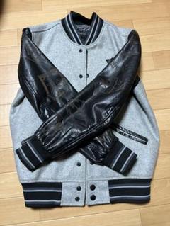 DIESEL スタジャン L グレー/ブラック