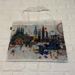【LOQI】　エコバッグ ワールドランドマークコラージュ 世界都市デザイン 軽量