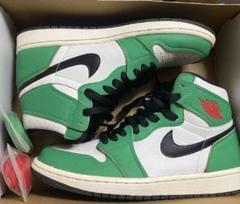 NikeWMNS AJ1Lucky Green/White-Sail-Black