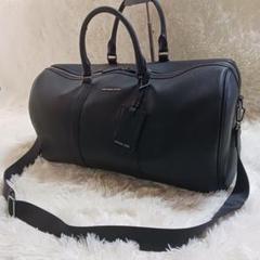 マイケルコース　MICHAEL KORS ボストンバック　ブラック レザー