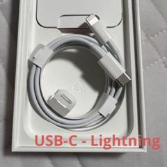 USB-C - Lightning ケーブル　Apple純正