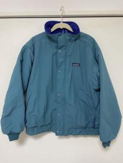 パタゴニア シェルドシンチラ ジャケット キッズ XL グリーン系 USA製 パタゴニア シェルドシンチラ ジャケット キッズ XL グリーン系