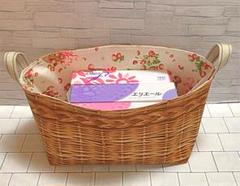 ハンドメイド 布バスケット