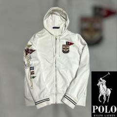 Polo Ralph Lauren ヨットクラブ 航海旗 パーカー M