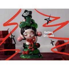 ポップマート popmart スカルパンダ　グロリアスクリスマス 限定 POP MART x SKULLPANDA Skullpanda Glorious Xmas Limited Art