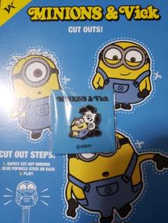 Minions×Vickのピンバッチのサムネイル
