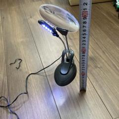 LEDライト付き卓上ルーペ　目が楽