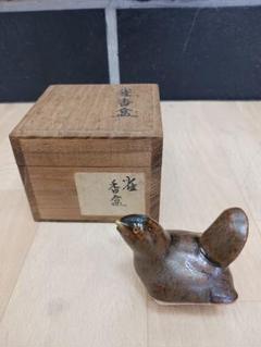 横山朝陽作　雀香合　香合　香道具　茶道具　共箱 横山朝陽作 雀香合 香合 香道具 茶道具 共箱 - メルカリ