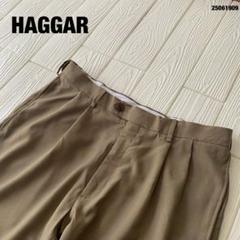 HAGGARハガーワイドスラックスUS古着CLASSICFITECLOSTRIA