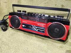 美品】SANSUI サンスイ ラジカセ SCR-B2 レッド - メルカリ