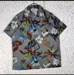 本日発送可能❗️【ワコマリア アロハシャツ】花柄 ボタニカル 希少 グレー L m71711740574_1.jpg?1727113455