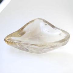透明スモーキークォーツ 小皿 さざれ石やアクセサリー浄化用