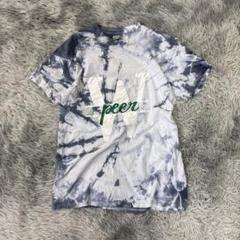 Peer タイダイ柄 Tシャツ /ストリート/ユニセックス/ビックプリント