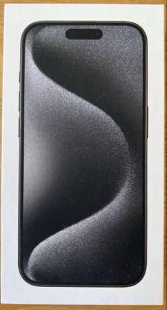 【最終値下】新品未使用Apple iPhone15Pro (1TB) Black