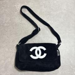 【美品】CHANEL ブラック ショルダーバッグのサムネイル
