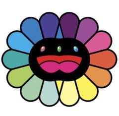 村上隆 版画 Multicolor Double Face : Black