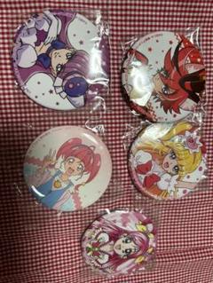 魔法つかいプリキュア モフルン缶バッジ 朝比奈みらい キュアミラクル プリキュア×ローソンコラボ 缶バッジ 朝比奈みらい&モフルン