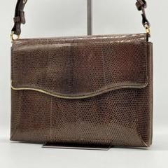 【美品】MARUU/JRA/Lizard skin リザード/ハンドバッグ 美品】MARUU/JRA/Lizard skin リザード/ハンドバッグ - メルカリ