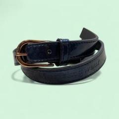 MUNSING WEAR マンシングウェア エナメル ベルト ネイビー ブラック