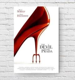 「プラダを着た悪魔」ＤＶＤ販促用Ｂ２サイズポスター（非売品・新品） プラダを着た悪魔」DVD販促用B2サイズポスター（非売品