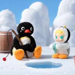 2点セット ペア ベビー モリー ピングー POPMART Amazon.co.jp: POP MART Baby Molly × PINGU Fishing Time