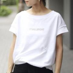 ◉新品タグ付き◉ framework 半袖Tシャツ　Lサイズ FRAMeWORK｜フレームワークのTシャツ/カットソー（半袖）通販