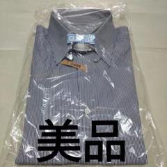 美品 メーカーズシャツ鎌倉 リネン100% ストライプ シャツ 長袖