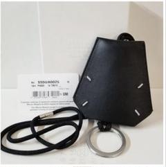 【鈴木様限定】Maison Margiela ブラックレザーキーホルダー 鈴木様限定】Maison Margiela ブラックレザーキーホルダー