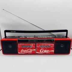 80's Coca-Cola コカコーラ TRC-938 オリジナル Wラジカセ