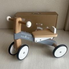 【新品・未使用】木の四輪バイク Bornelund ボーネルンド］BAJO 木の四輪バイク 足こぎ四輪車