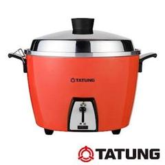 新品:台湾 大同電鍋 TATUNG ステンレス万能電気炊飯器(10人、R朱紅)