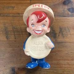 Alka-Seltzer Speedy Vinyl Figure アルカセルツァー ビンテージ