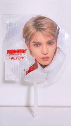 SUPERM NCT NCT127 テヨン うちわ NCT127 SuperM テヨン うちわ 3種 - メルカリ
