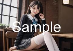 A4サイズアートポスター 1点もの 美女ポスター最高品質 C-E-８６