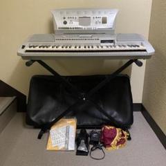 電子ピアノセット　ケース付　YAMAHA キーボード　psr-450 生産完了品 電子ピアノセット ケース付 YAMAHA キーボード psr-450 生産完了