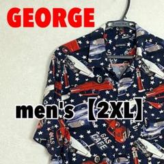 A211 【GEORGE】半袖シャツ【2XL】