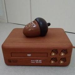（希少）トトロDVDプレーヤー ジブリ トトロ DVDプレーヤー 廃盤品 希少品 どんぐりリモコン