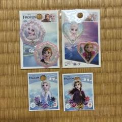 アナと雪の女王ワッペン4点セット