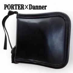 希少　PORTER Danner 財布 ブラック ラウンドファスナー コンパクト