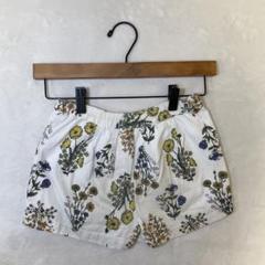 プティマインpetit main 花柄 ハーフパンツ 110cm