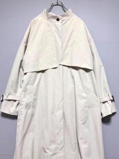 dearful ベージュ オーバーサイズ トレンチコート 極美品　Aラインロング