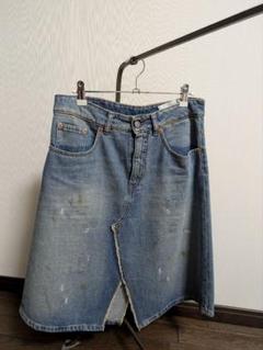 MM6 Maison Margiela デニムスカート 40(IT)-ブルー