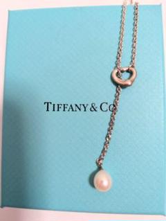 【美品】ティファニー ペレッティ SV オープンハート ペンダント ネックレス Tiffany & Co. - Tiffany＆Co/ティファニー Open heart/オープン