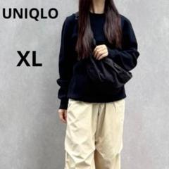 UNIQLO ユニクロ XL スムースコットン クルーネック セーター