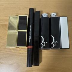 CHANEL、DIOR、トムフォード、センサイ、SHISEIDOリップ7本セットのサムネイル